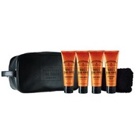 Scottish Fine Soaps 男士沐浴保養6件旅行組（洗面乳、沐浴露、保濕乳液、鬍後乳、盥洗包、毛巾）