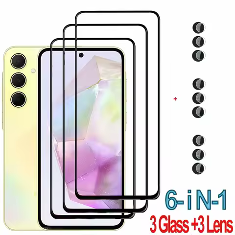 Pelicula Samsung A55 A35 Glass For Samsung Galaxy A55 5G Tempered Glass Samsung A 55 Screen Protecto