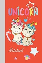 unicorn notebook: Notebook/journal to write down notes and thoughts 6 x 9 in (15.24 x 22.86 cm) 120 
