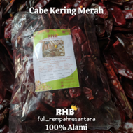 (1kg)Cabe Merah Besar Kering tanpa tangkai / Cabe India Tanpa Tangkai