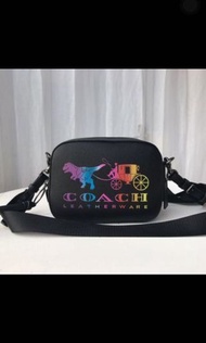 Coach新款恐龍相機包～寬背帶