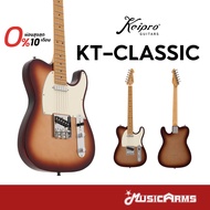 Keipro KT Classic กีตาร์ไฟฟ้า Electric Guitar รับประกันศูนย์ Music Arms As the Picture One