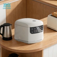 [Gralara] Rice Cooker Versatile Slow Cooker 2L Rice Cooking Pot for Soup Cooking Fry Eggs Pasta