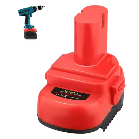 Battery Adapter for Makita 18V Battery Convert to for Makita 12V/14.4V Ni-CD Battery, Converter for 