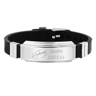 Zhou Yiran Signature Bracelet Zhou Yiran Merchandise Zhou Yiran Silicone Adjustable Bracelet Girlfri