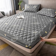 Waterproof Mattress protective Cover bed Sheet Queen Size Dust-Proof and Thickened Quilted Sheets