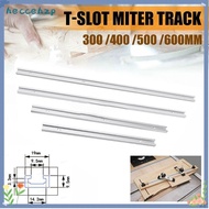 HECCEHZP 1Pcs T-Track, Aluminium Alloy 300-600mm T-Slot Track,  19 Type 19x9.5mm Slide Guide Rail T 