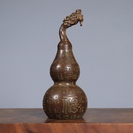 Copper Gourd Pendant Gourd All Copper Antique Open Lid Gourd Open Gourd Copper Gourd Ornaments Baifu