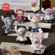 MINISO MINISO MINISO Disney Stitch GenZ Street Series Vinyl Plush Mystery Box Pendant Cute Fun Stitc
