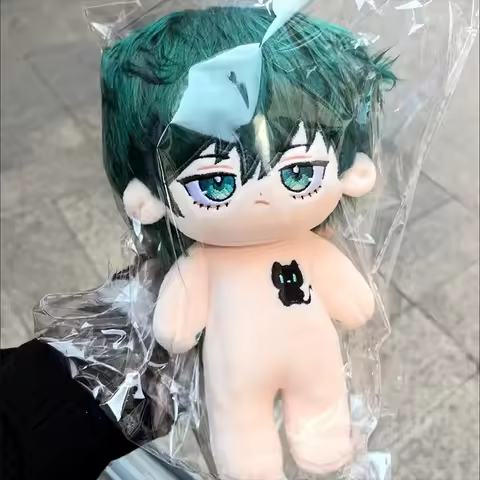 Stuffed Blue Lock Itoshi Rin 20cm Cotton Dolls Handsome Rin Dress-up Puppets Collectible Toys for Ch