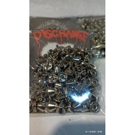 Spike bucket sells 30 pieces free sticker, mushroom spike, punk spike, drum spike, anti-rust spike,