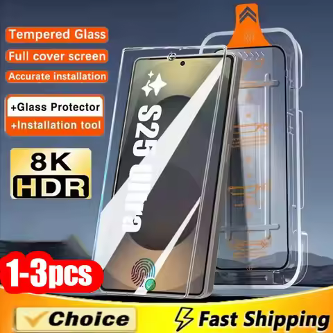 1-3PCS 8K HD Easy Install Unlock Screen Screen Protector For Samsung Galaxy S25 Ultra S25 Edge S25 P