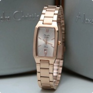 Jam Tangan Wanita Alexandre Christie AC 2455 Original - Rosegold