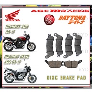 HONDA DISC BRAKE PADS CB400 SUPER 4 ABS 09 - 17 , CB400SF ABS 09 - 17 , CB400SF REVO ABS 09 - 17 BLA
