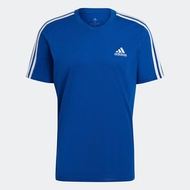 adidas Lifestyle Essentials 3-Stripes Tee Men Blue HE4410