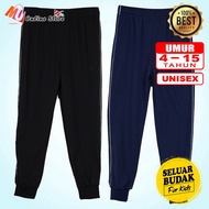 MU SELUAR TREK KANAK KANAK / SELUAR SUKAN SEKOLAH / TRACK SUIT PANJANG BUDAK / UNISEX SPORT SCHOOL L