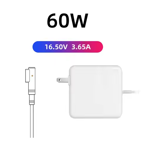 60W L tip 16.5V 3.65A Power Adapter Charger For apple Macbook pro A1184 A1330 A1344 A1278 A1342 A118