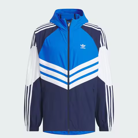 Adidas Authentic Three Leaves Men's Fashion Sports Hooded Jacket JM7262