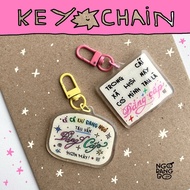 TRI Funny Keychain - Inanimate, cute Keychain