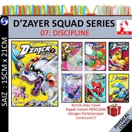 D'ZAYER SQUAD SERIES VOL 01-07: DISCIPLINE | 06: HUNTERS | 05: FEAR - CHILDREN AND TEENAGE COMIC DZA