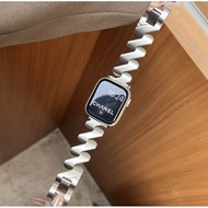 【✨Spot】Brushed Wave Metal Strap/app-le iwatch s9S10 Premium Fashion Ladies Strap