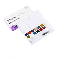 Ceramic painting pigment solid watercolor box Underglaze Solid Watercolour Set for Pottery Painting