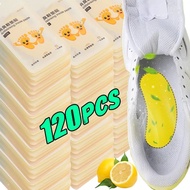 12/120pcs Shoes Deodorant Sticker Deodorant Foot Odor Deodorants Sneaker Smell Fresh Fruity Aroma In