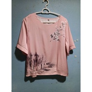 FF06988 Second-Hand Fashion Shirt Pink Bust 38 Inches