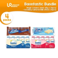 [BAONTASTIC BUNDLE] Magic Creams Junior 16g x 20 + Goodday Cultured Milk 80ml x 10