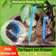 3/5&4/7 Fertigation Dripper Set dripper fertigasi water dripper for plant dripper set plant watering