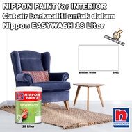 Nippon Paint EasyWash Interior collection 18 Liter Brilliant White 1001
