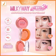SALSA Milkway Blush On | Douyin Korea MakeUp | Makeup Makeup | Blush | Cheek Makeup | High Pigmented
