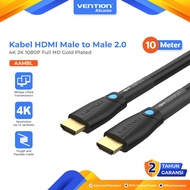 Vention HDMI Cable Male to Male 2.0 UHD 4K Gold Plated For Structure Cabling Engineering 10 Meters 1