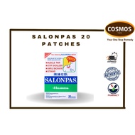 SALONPAS 20 PATCHES PAIN RELIEF