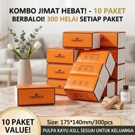 [20 PACKS] SIze M MITUYA Oren Series Tissue Paper Facial Tissue Face Tissue Air Cushion Tissue Cute 
