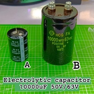 Electrolytic capacitor 10000uF 50V/63V