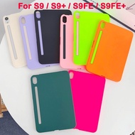 For Samsung Galaxy Tab S9 S9 fe S9 FE 12.4 ''11.0'' 10.95 ''2023 liquid silicone tablet full coverage protective case
