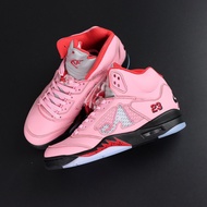 High-Top Basketball Shoes AJ5 Kaede Rukawa Pink Black Joint Retro Casual Sports Shoes Men