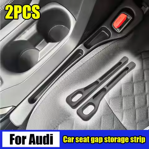 For Audi A1 A3 8V Q2 TT 8S Q7 4M B6 B7 B8 S5 S6 A7 S7 Car Seat Gap Filler Between Seats Crevice Deco