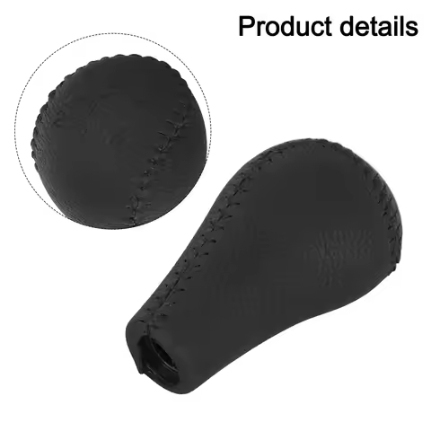 5 Speed Leather Gear Shift Knob For Nissan For Patrol For Safari Y61 2004 - 2007 Automotive Accessor