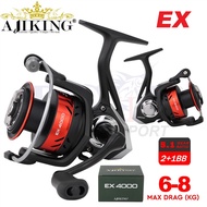 Ajiking Reel EX Spinning | Freshwater Spinning Fishing Reel | TCE Tackles (New)