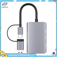 【ouwym9al】USB-C 3.0 6-In-1 Multi-Card Reader CF/SD TF Adapter Hub for Android for Computer