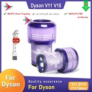 2Pack Vacuum HEPA Filters Replacement Parts For Dyson V11 Animal Extra Torque Drive Complete, V15 V1