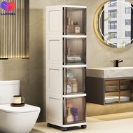 LAZHOMES ตู้เก็บของแคบ ตู้เก็บของ กับล้อ ตู้เก็บของเด็ก ชั้นเก็บของ ตู้เก็บของครัว ลิ้นชักเก็บของ ห้