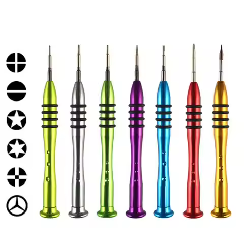 T6 T5 T2 0.6Y Cross Slot Tip Triwing Screwdriver for Nintendo Switch JoyCon for iPhone 7 8 Plus for 