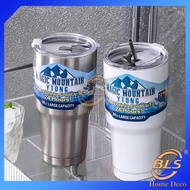 900ml Rocky Mountain Tumbler Stainless Steel Thermos Bottle Magic Mountain Double Vacuum Insulated Thermos Flask