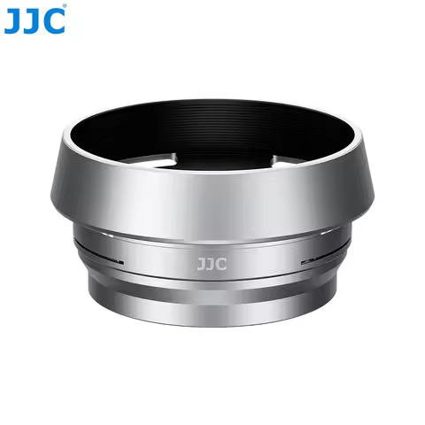 JJC Metal Lens Hood Sun Shade with 37mm Filter Adapter For Fuji Fujifilm X Half X Half Camera Lens P