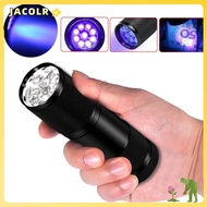 JACOLR Ultra Violet Waterproof Detection Light 395nm UV Torch