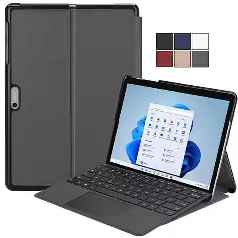For Funda Microsoft Surface Go 4 3 2 1 Go4 Go3 Case 2023 10.5 Inch Flip Stand Business Cover for Sur