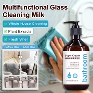 Shiny Shower Glass Cleaner Household Glass Cleaner Milk Cleaner